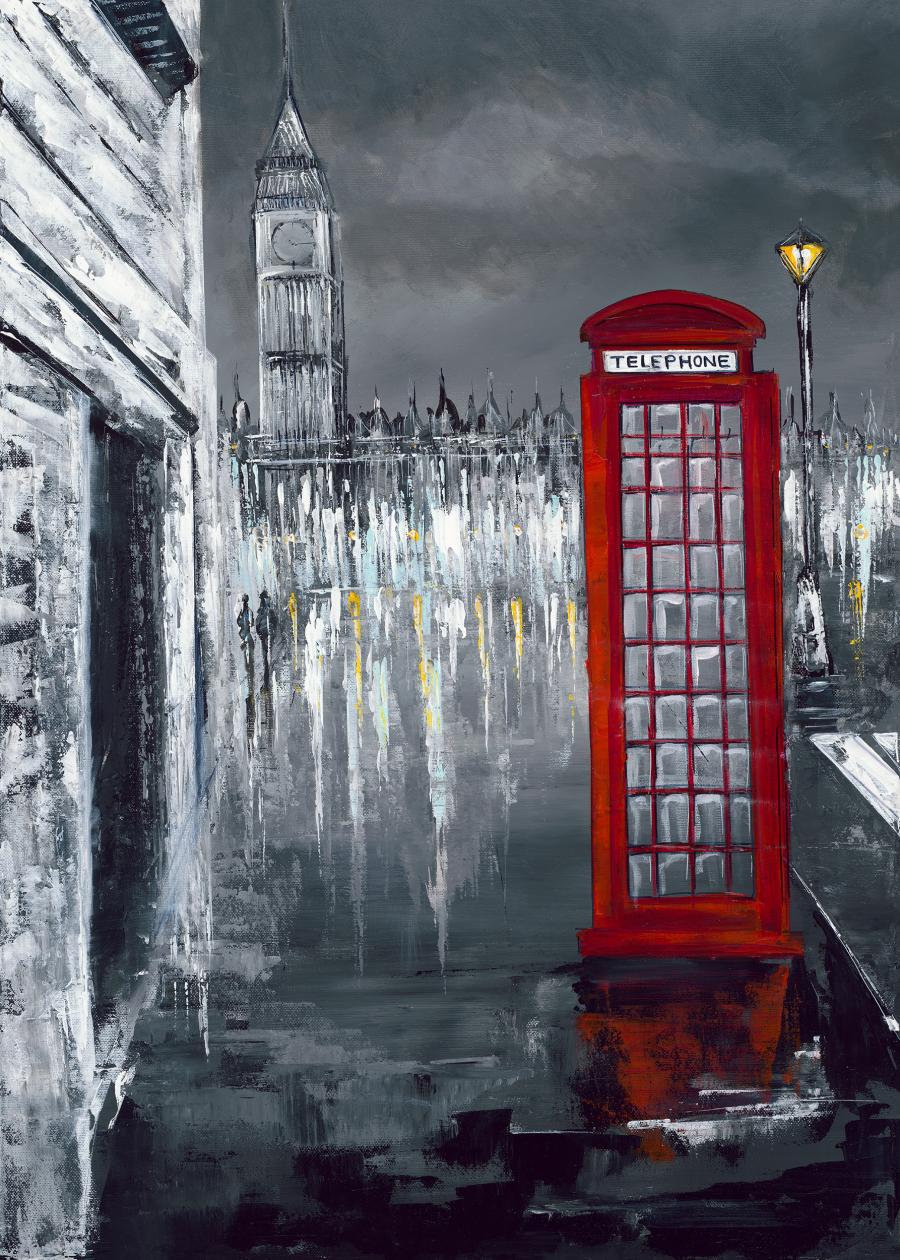 London telephone boot